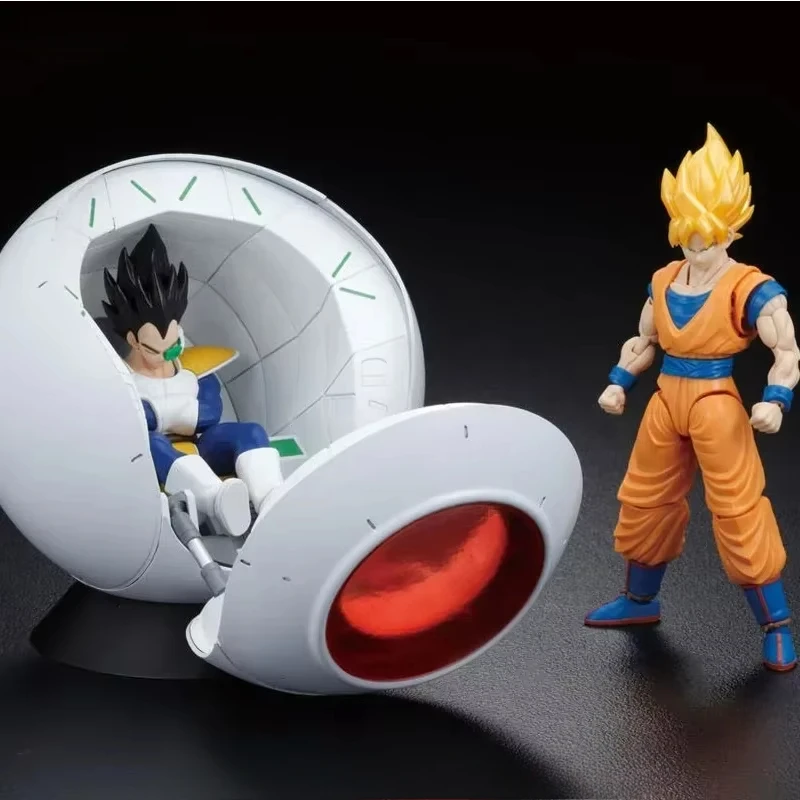 

Bandai Model Figure-rise Dragon Ball Vegeta Space Capsule Spaceship Assembled Model Boy Toy Movable Figure