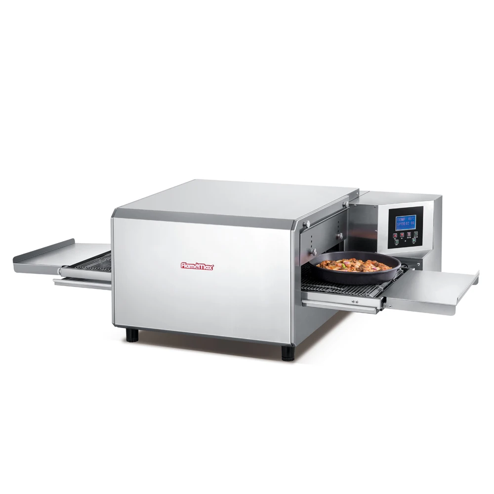 New Research and Development Stainless Steel Industrial Pizza Conveyor Belt Baking Oven Electric Digital Pizza Oven