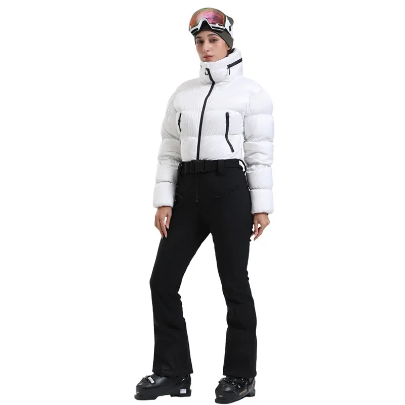 Winter Snowboard Set Woman 2025 Warm Breathable Waterproof Single Double Board Outdoor Sports Cold Proof One Piece Ski Suits