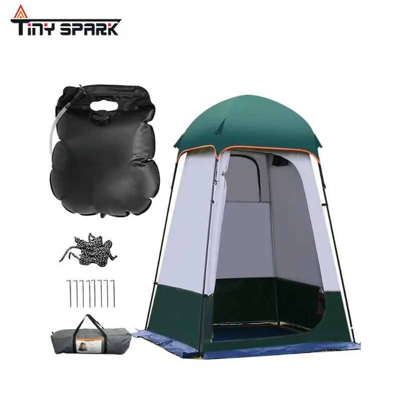 Custom Ultra Light Privacy Portable Outdoor Camping Shower Tent with Water Storage Bag
