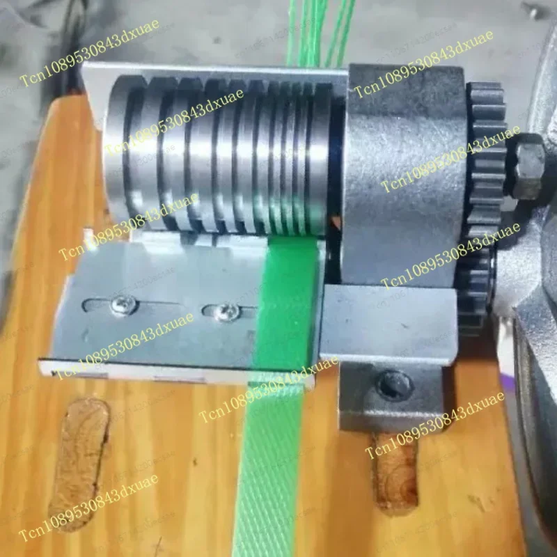 Manual Bamboo Strip Drawing Machine Thin Bamboo Strip Open Cutting Machine