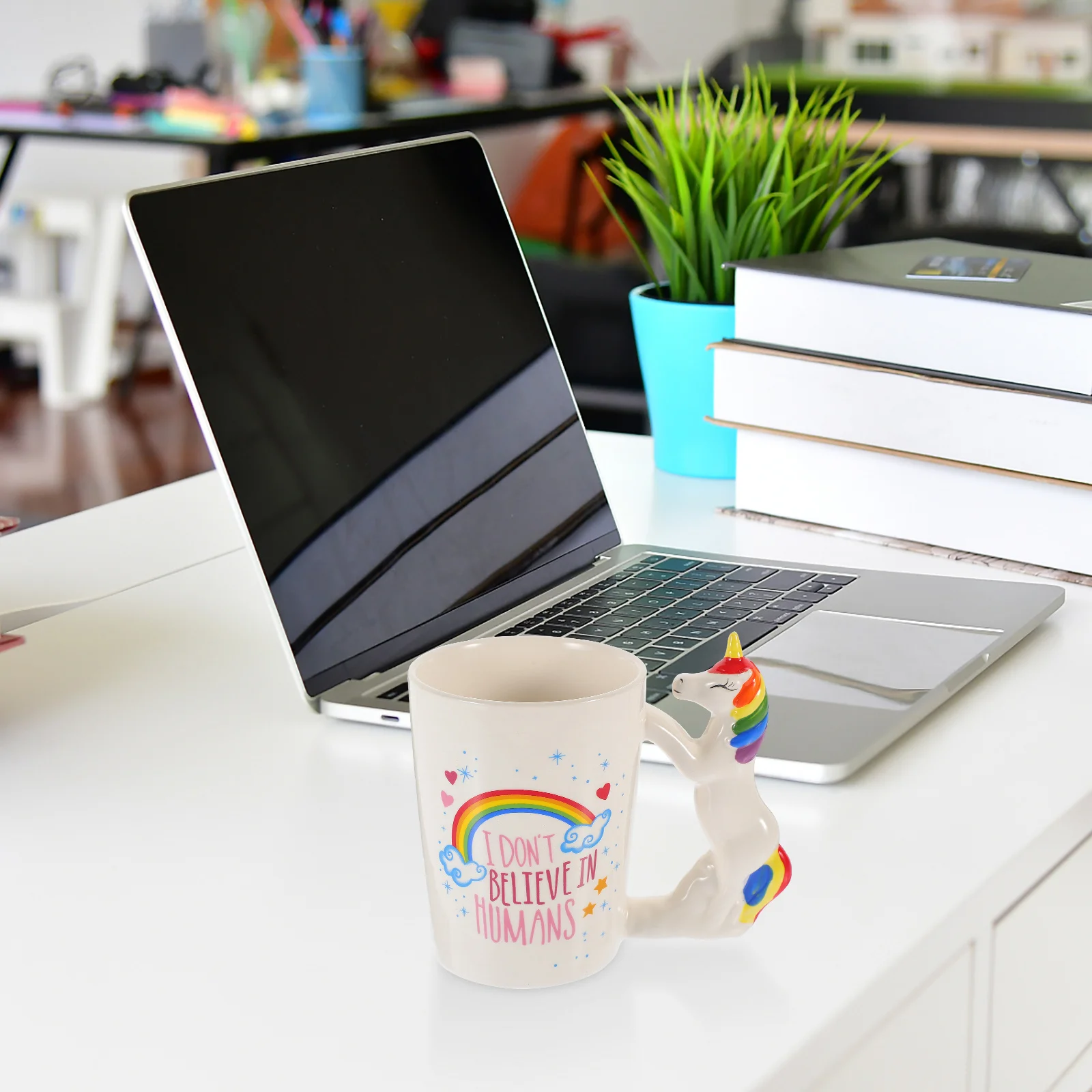 

Creative 3D Animal Coffee Mug Design Handcrafted Ceramic Cup Green Jungle Artwork Heat Resistant Ideal Gift for Tea