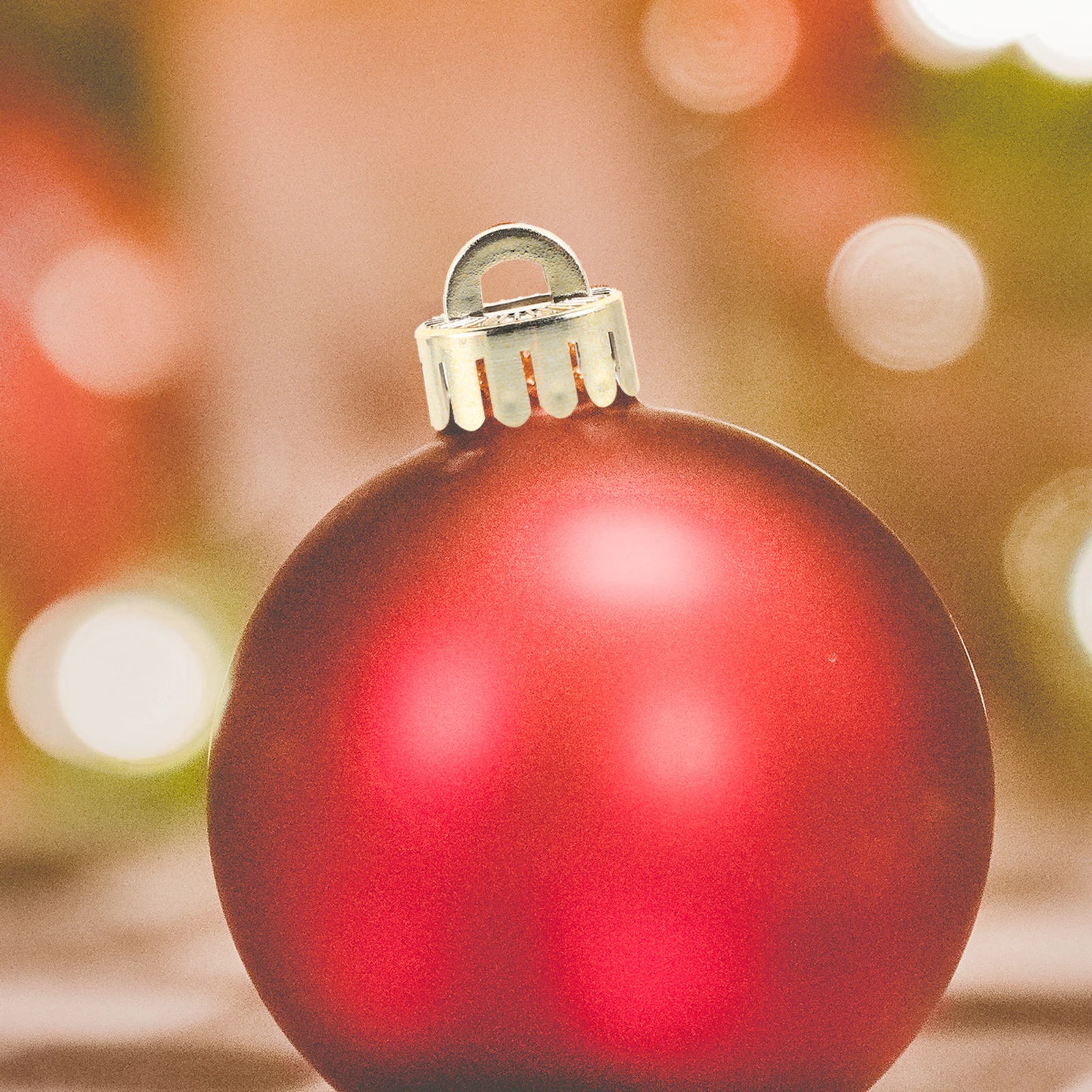 

12 шт. декоративные шариковые колпачки, шариковые подвесные торцевые крышки, многоразовые пластиковые подвесные шары, фурнитура для рождественских украшений, реквизит «сделай сам»