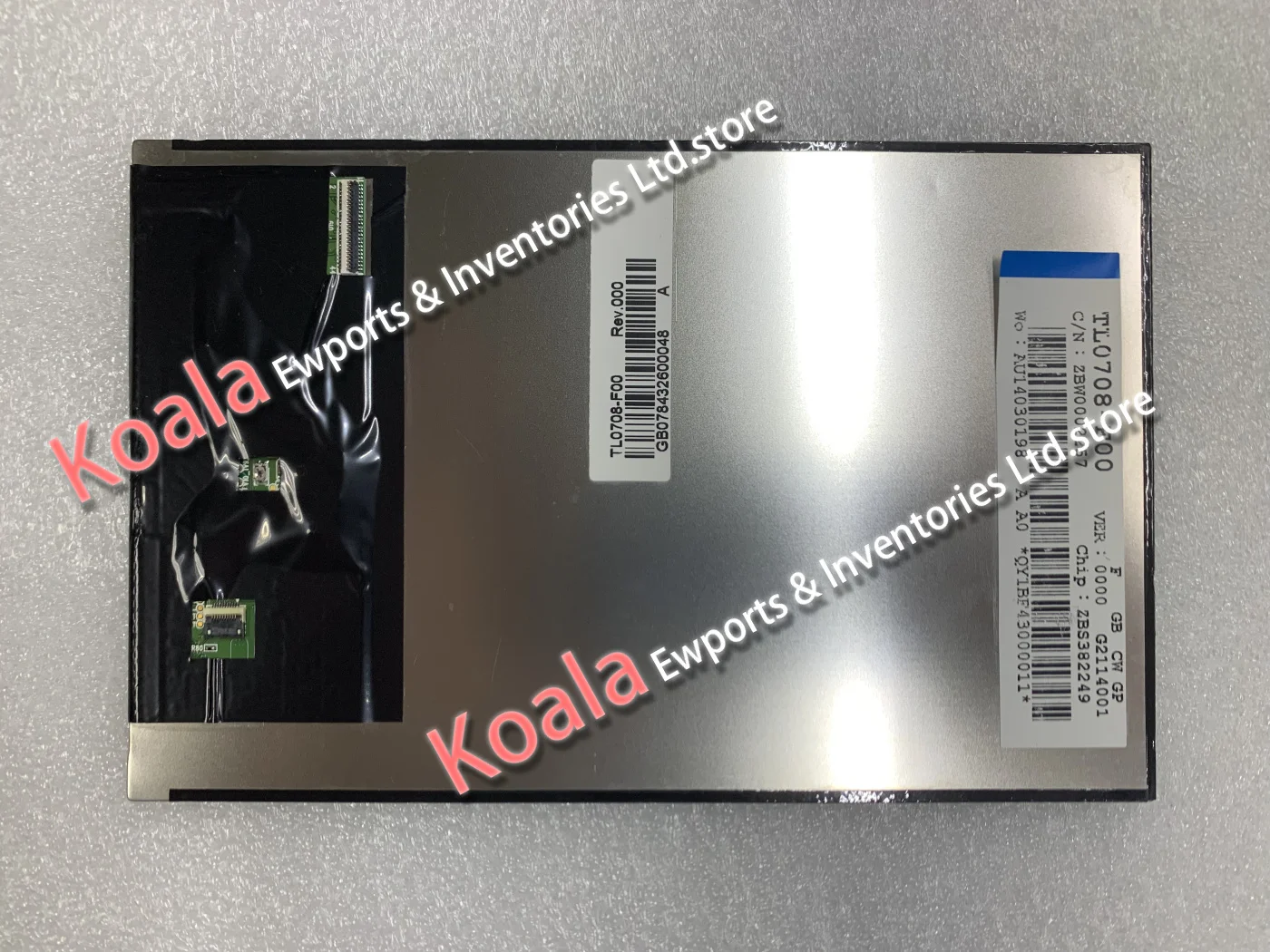 7 Polegada TL0708-F00 Original Tela LCD