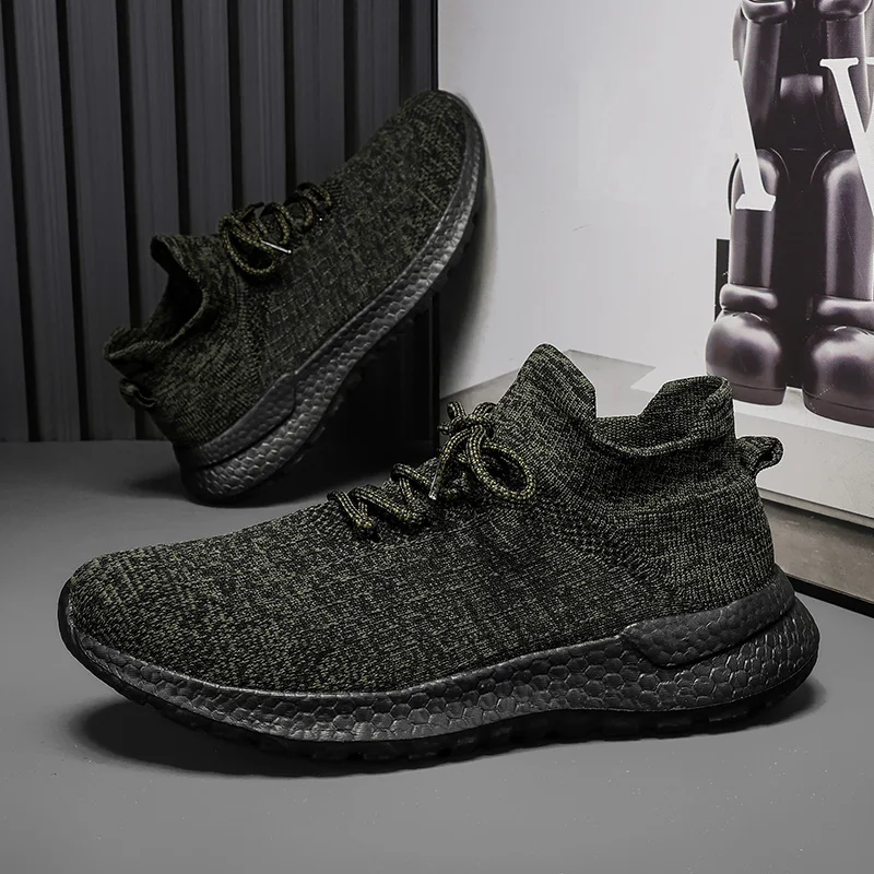 

High Quality Casual Shoes for Men Sneakers Breathable Fashion Gym Ultralight Walking Shoe Big Plus Size 39-46 Zapatillas Hombre