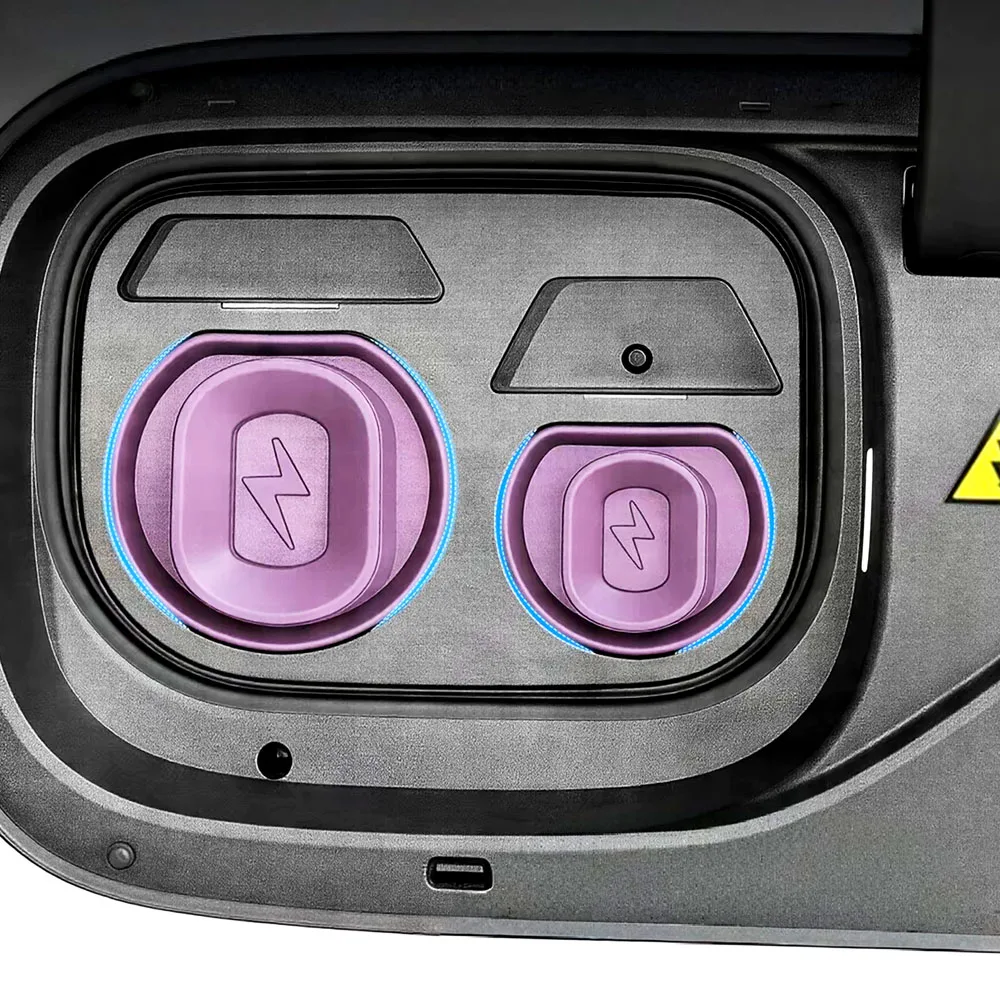 Magnetic Silicone Charging Port Cover For Xiaomi SU7 2026 Waterproof Dustproof Fast & Slow Charger Socket Protector