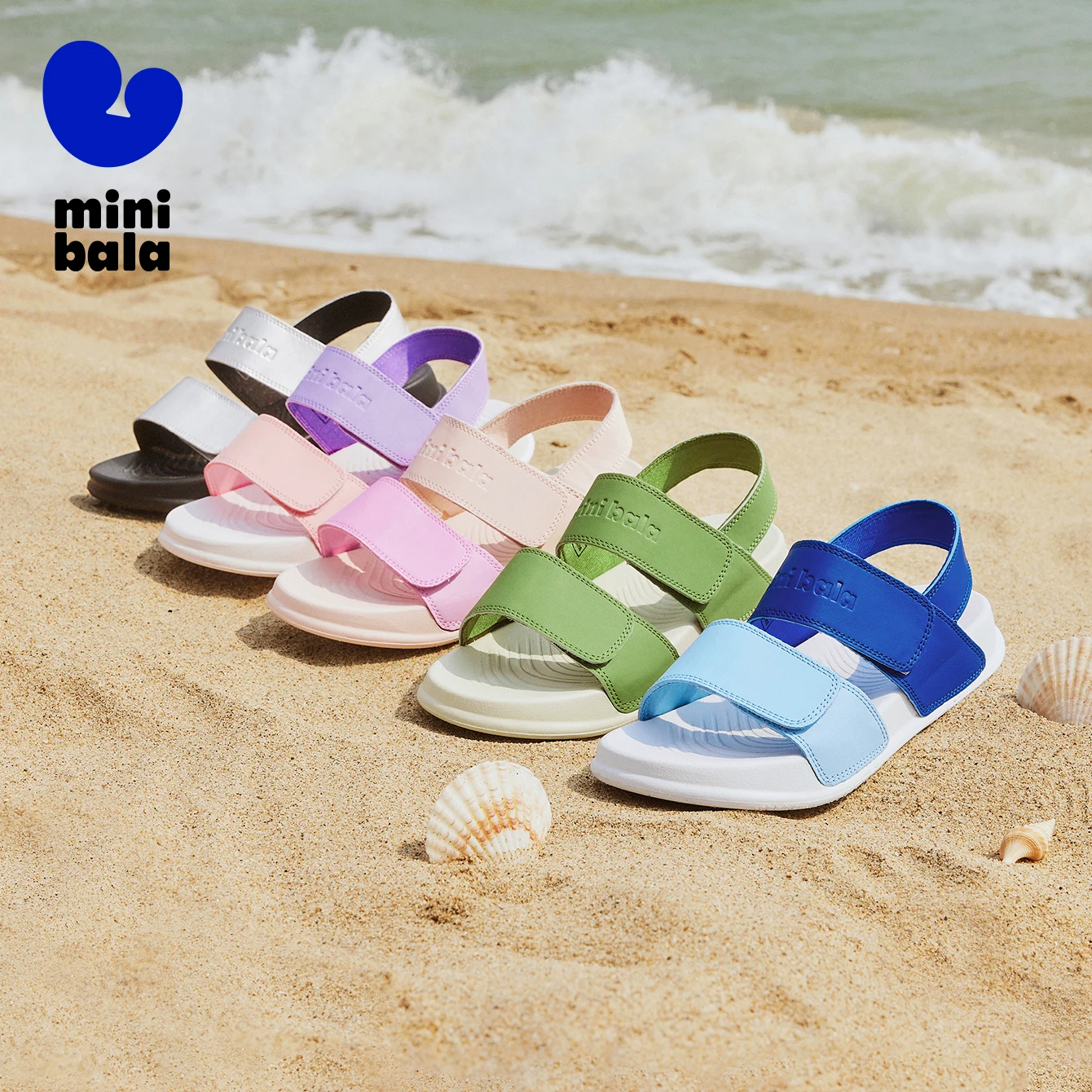 

Mini Bala Sports Sandals / Beach Shoes Boys and Girls Summer Lightweight Wear-resistant Non-slip Quick-dry Sandals