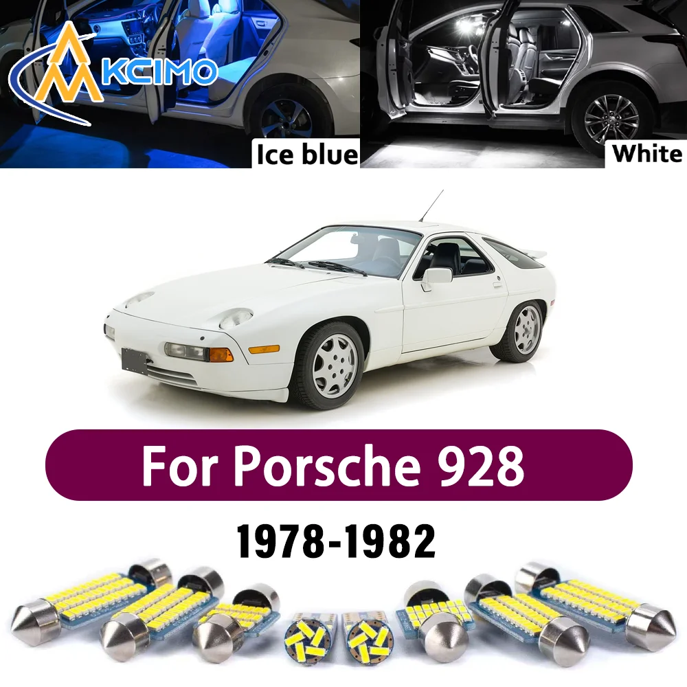 

Error Free LED Interior Light Kit for Porsche 928 1978-1982 Premium Bright Dome Trunk Mirror Reading Lamps Canbus