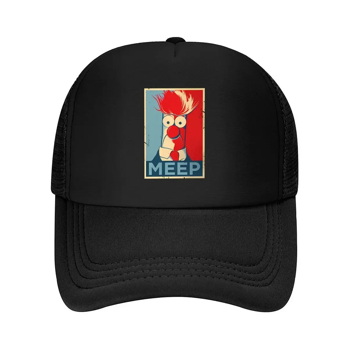 2026 Cartoon Character 'Meep' Pop - Art Style Mesh Baseball Cap