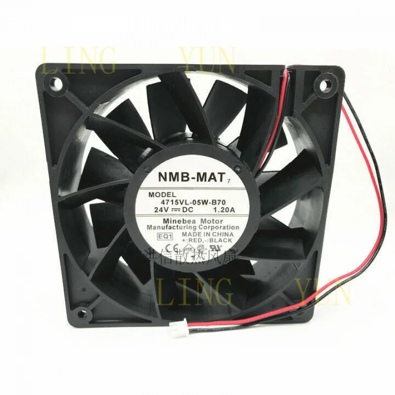 Z  NEW NMB-MAT High Air Volume Inverter Cooling Fan 4715VL-05W-B70 DC24V 1.20A