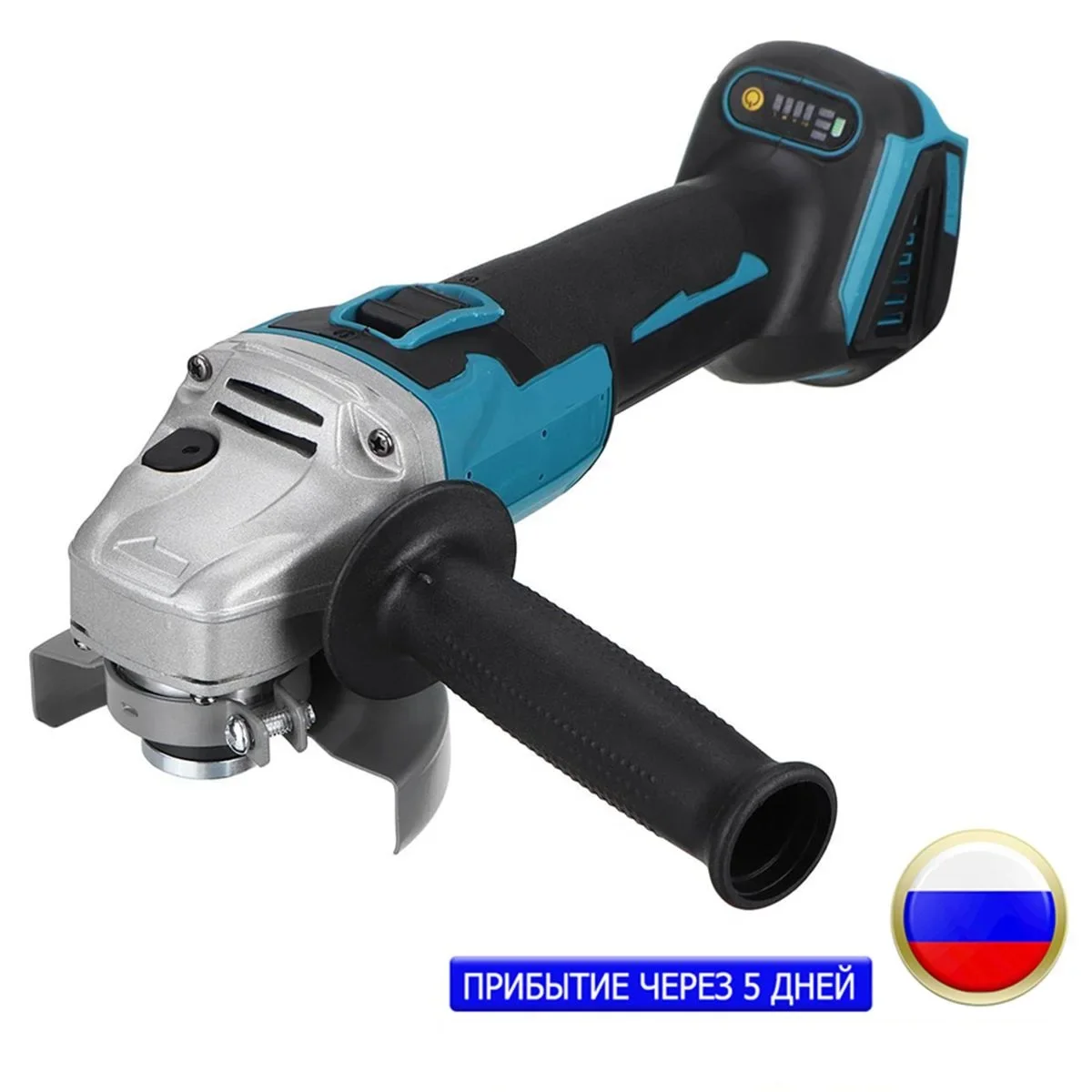 

100/125mm 4 Speed Brushless Electric Angle Grinder Grinding Machine Cordless DIY Woodworking Power Tool For Makita 18V Battery