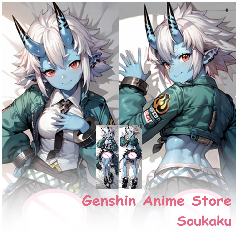 

Чехол для подушки в стиле аниме Soukaku Fullbody Dakimakura, реквизит для косплея, двухсторонняя наволочка с принтом, чехлы для подушек отаку, наволочки для сна