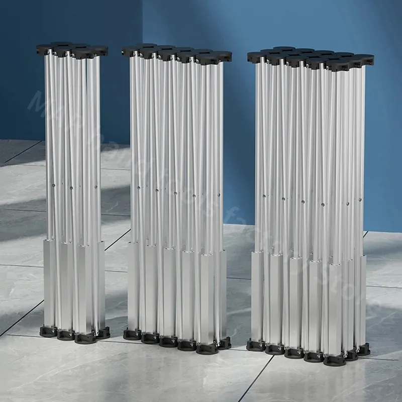 Spider Leg Workbench Foldable Aluminum Alloy Portable Work Sawhorse Support Quick Telescopic Workbench with Carry Bag