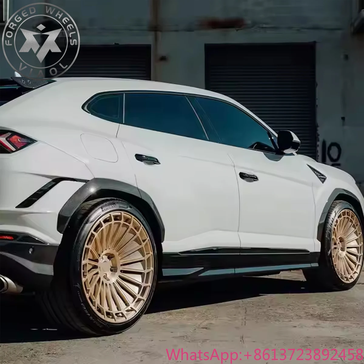 

Viaol Customize Monoblock Car Rims Forged Alloy Wheel 22 23 24 26 Inch Wheel 5X114.3 5X130 5x120 for Luxury Business Vehicle