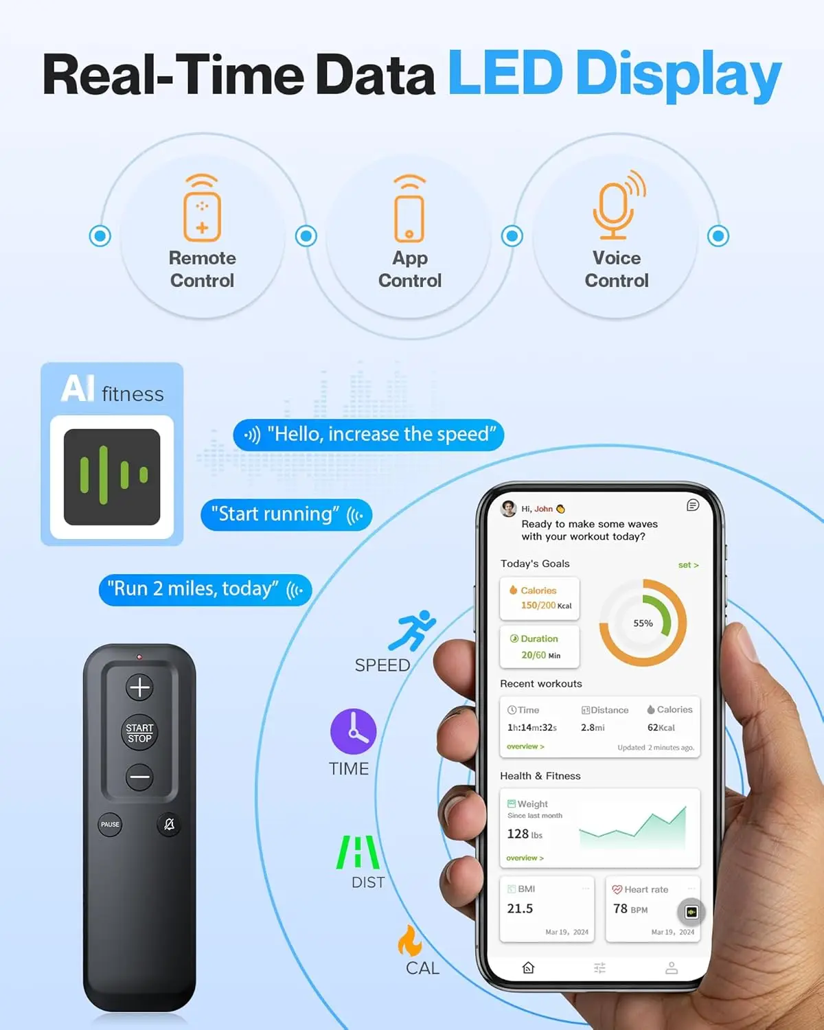 وسادة المشي المائلة 10%، 3 حصان، 4 ميجا في الساعة/7.6 ميجا في الساعة، سعة 265/350 رطل، منطقة تشغيل واسعة، عملية هادئة للاستخدام المنزلي #5