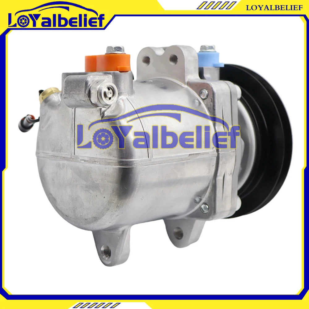 AC Compressor for Suzuki CARRY EVERY DA52T DA52V DA52W DA62  & Mazda Scrum Trucks Engines 95200-78A01 95200-78A02 95200-78A03 - view 5