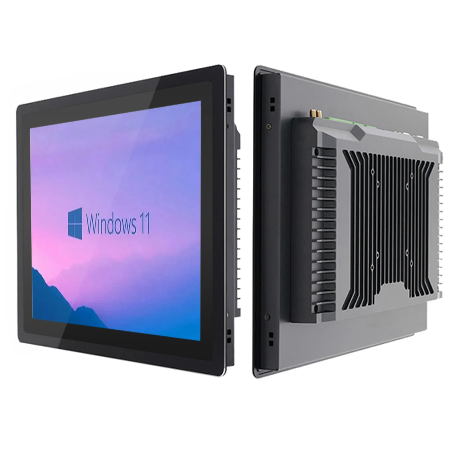 13.3 15.6 18.5 inch industrial all in one pc panel with capacitive touch screen computer built-in wifi win10/11 pro 1366x768