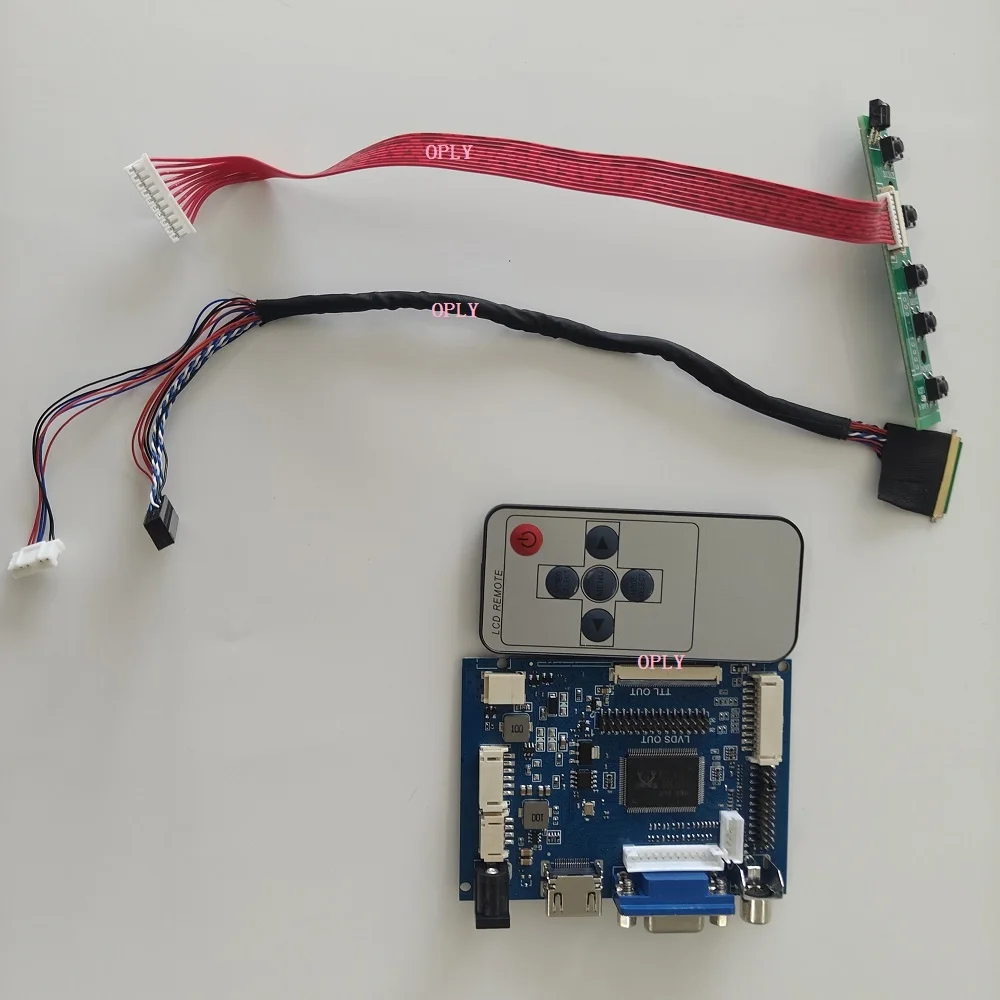 

Для B101XTN01.1 B101XTN01.0 WLED VGA AV HDMI-совместимая 40-контактная ЖК-панель LVDS 10,1 "1366×768 Комплект платы контроллера дисплея