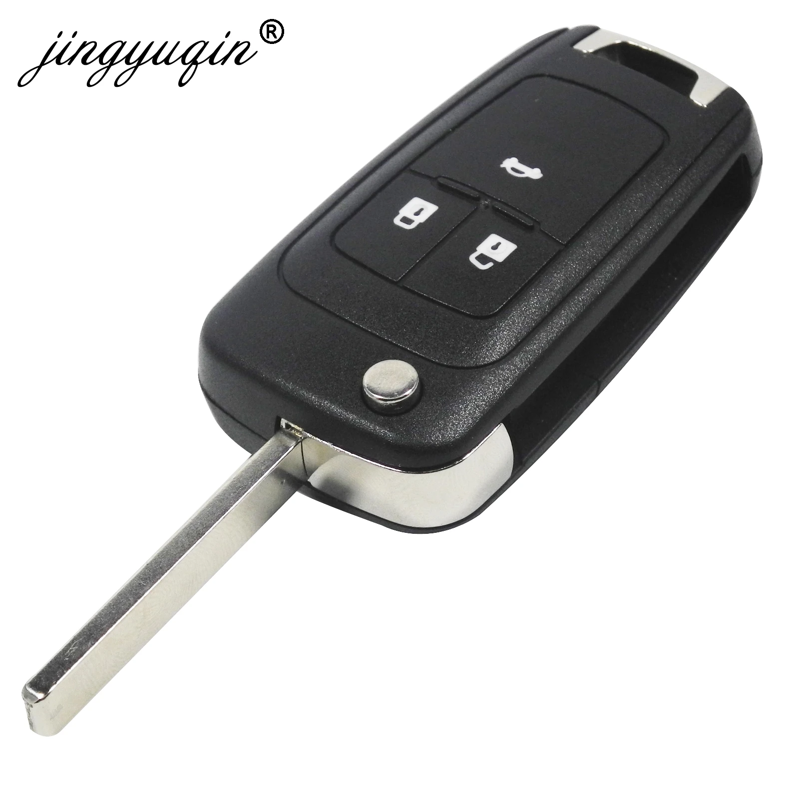 Jingyuqin 315/434MHz ID46 PCF7937E For Chevrolet Cruze Aveo Malibu Camaro Epica Impala Lova Orlando Trax Spark Flip Remote Key