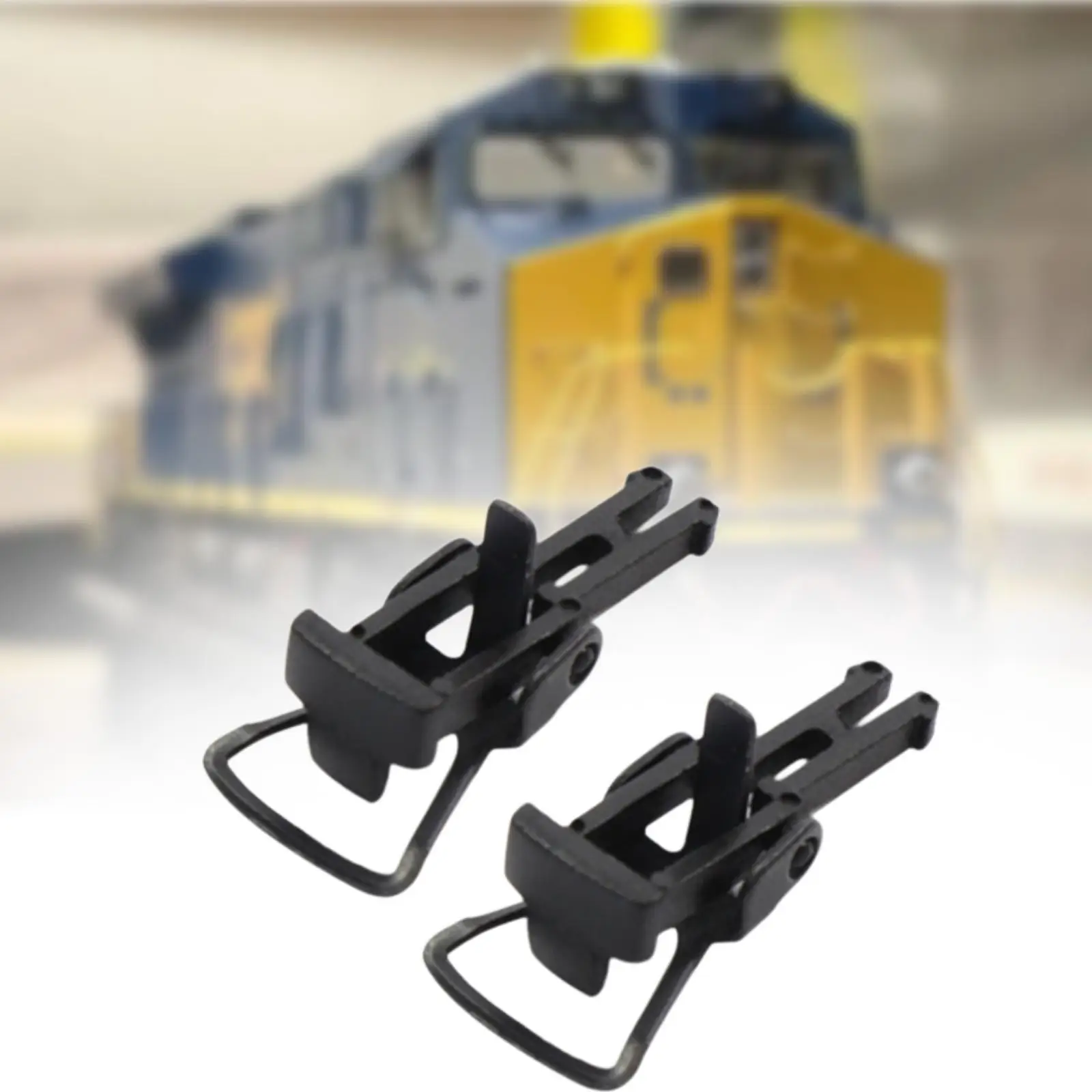 

2 Pieces Train Coupler, Portable 0.71inch Hobby Train Coupler, spare parts for 1/87 Scale DIY Accessories