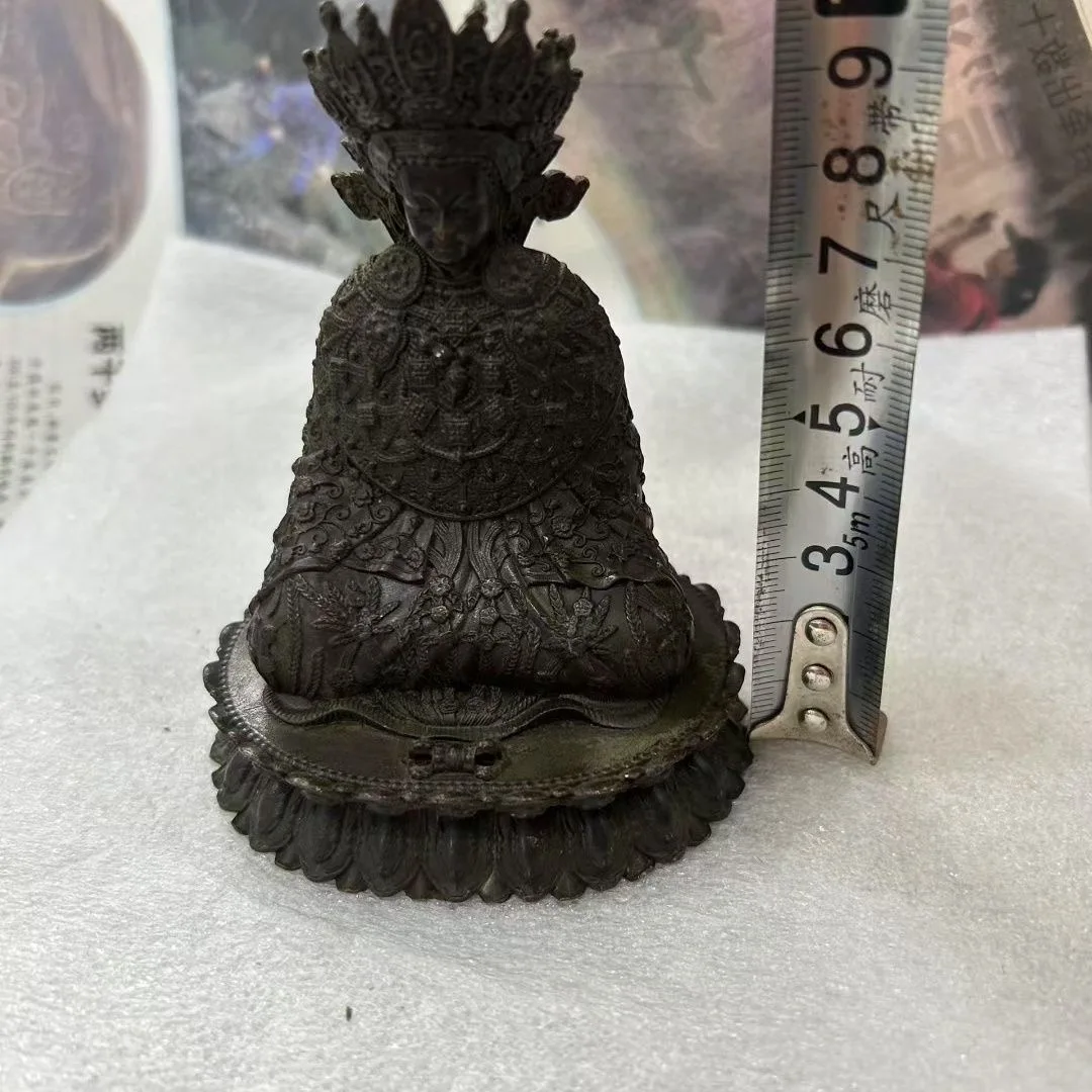 Antique Pure Copper Jue Wo Buddha Sakyamuni Buddha Twelve-year-old Equal-body Buddha Statue Ornament