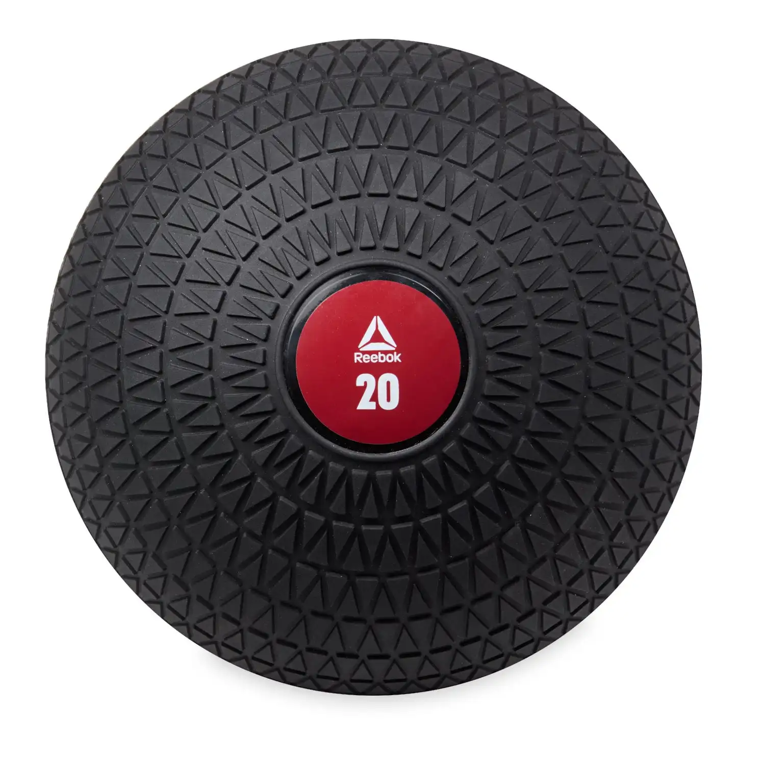 كرة الجاذبية 20 رطلاً، أسود، غلاف مطاطي شديد التحمل لمتانة نهائية، سطح محكم للحصول على أقصى قدر من الإمساك
