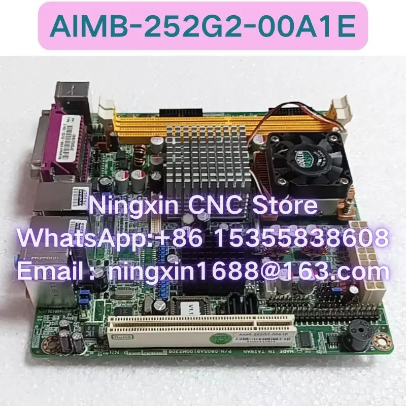 For Advantech AIMB-252 AIMB-252G2 AIMB-252G2-00A1E Industrial Mini-ITX Motherboard Supports CF Card With Dual Network Ports