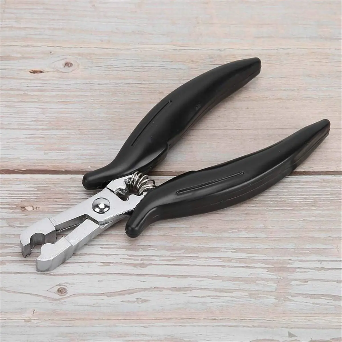 Y17A Hair Extension Pliers, Stainless Steel Non Slip Handle Hair Extension Wig Tools