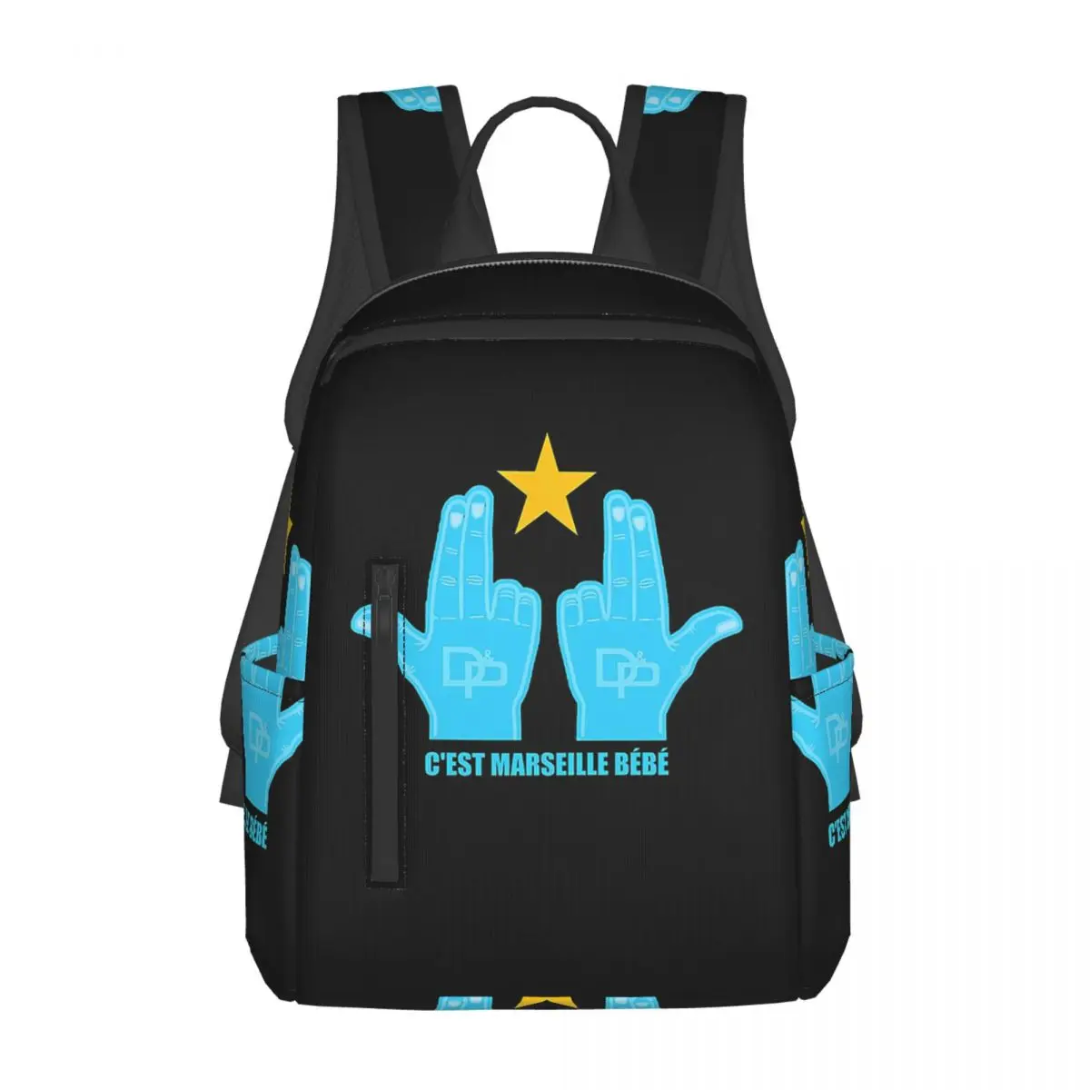 

C'est Marseille Bebe JUL Backpack Daypack Large Capacity Children BookBag School Bag Shoulder Bags for Men Women