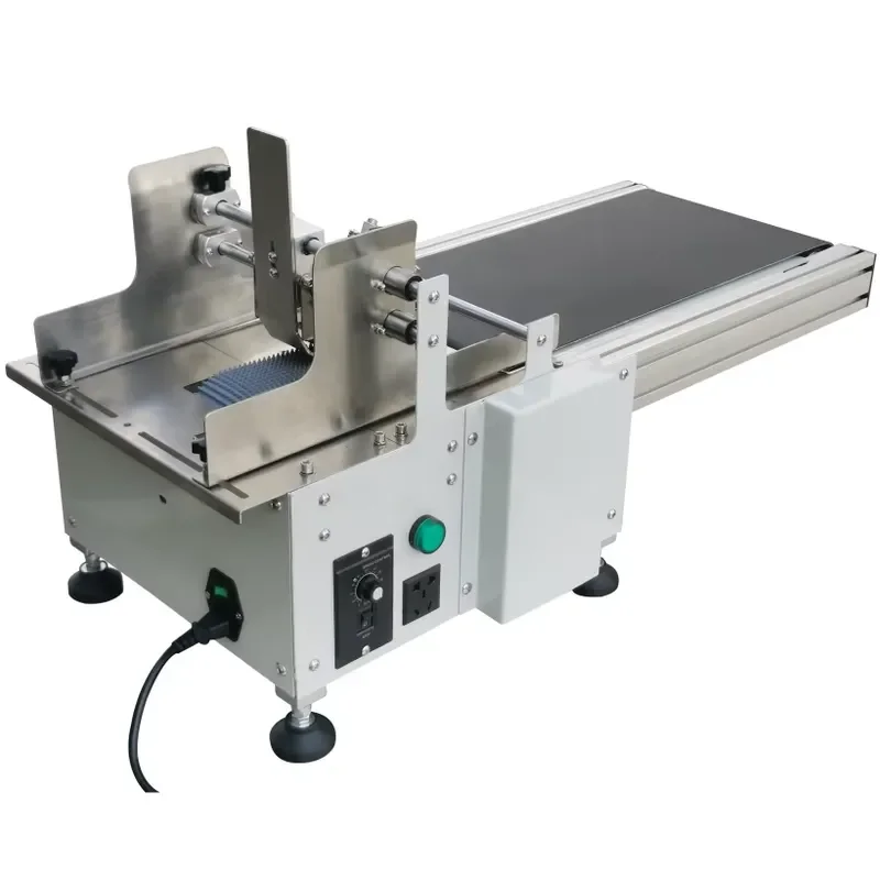 Automatic Paging Machine for Yaomatec Desktop Adjustable Speed Conveyor Type Plastic Bag Friction Feeder Belt