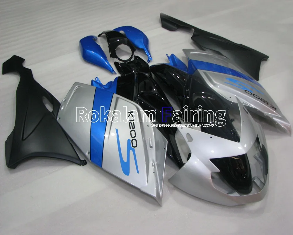 Newest Faring For BMW K1200S 2005 2006 2007 2008 Sportbike Parts K1200S 05 06 07 08 Silver Black Blue Body kit K 1200S