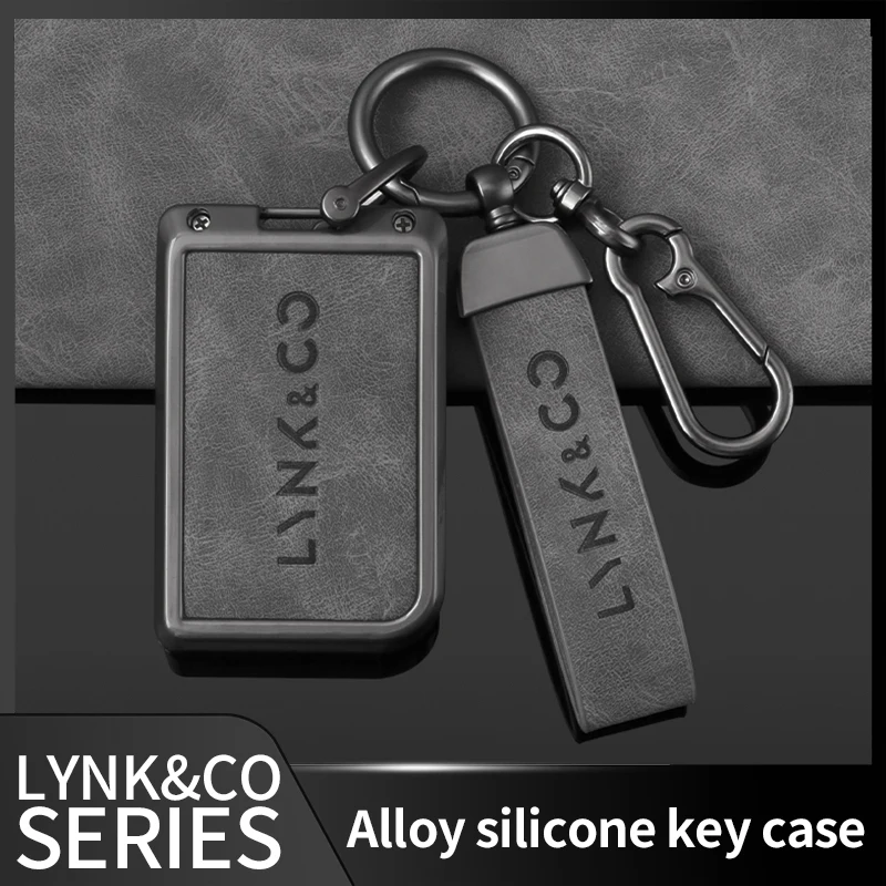 Schlüsseletui mit Schlüsselanhänger für Lynk&Co 01Phev 01 05 – Detail 6