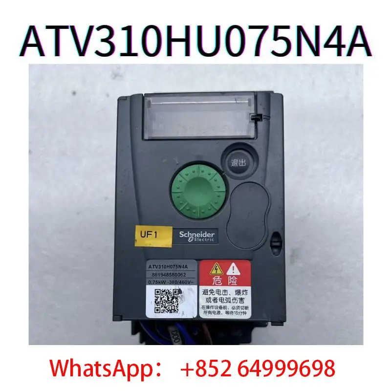 

second-hand Frequency converter ATV310H075N4A 0.75KW tested ok