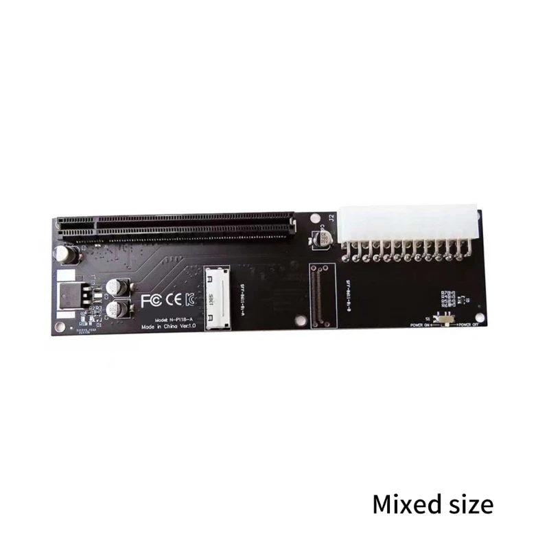 Externe Grafische Kaart Adapter Voor Sff 8611 8i SFF-8612 Ondersteunt Pcie 4.0 Pcie X8 Pcie X16