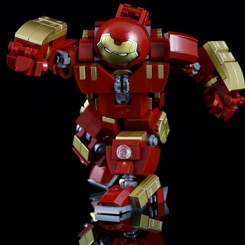 Anti-Hulk Mecha Model MOC Bouwstenen Superheld Film Randapparatuur Robot Kinderen Educatief Assemblage Speelgoed Cadeau & Decoratie