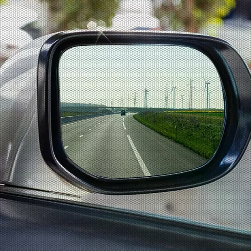 4 Set Adjustable Car Window Mesh Shades Front Rear Side Sun Barriers UV Radiation Heat Insulation Auto Interior Protection