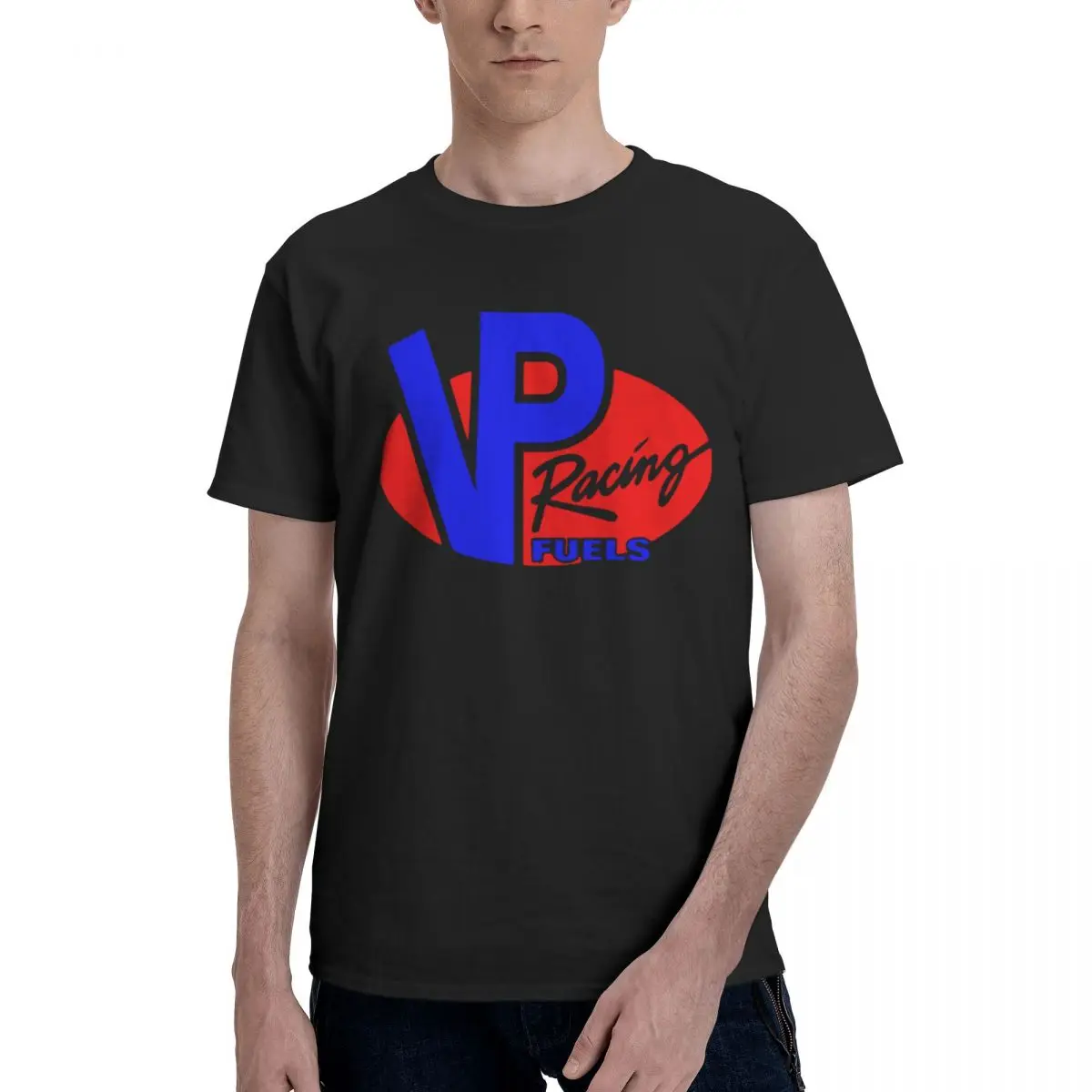 Vp Racing Logo 100% Cotton Casual Breathable Soft All-Season Confortable Man High End Men's Clothing Men T-Shirt Dad Gifts