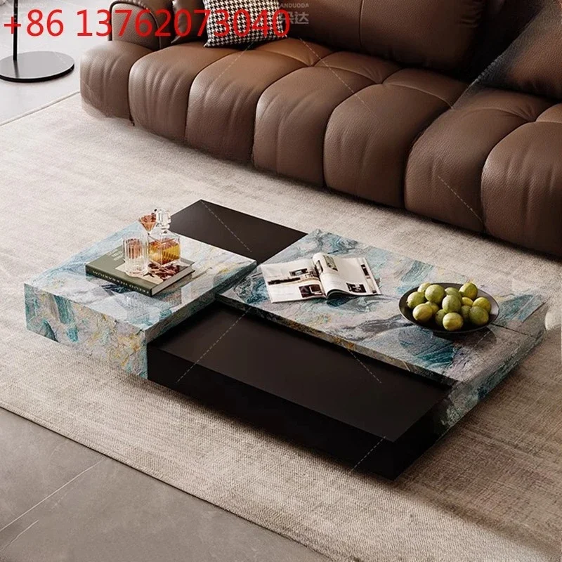 Living Room Modern Coffee Table Luxury Italian Cheap Transform Coffee Table Service Center Mesa Auxiliar Entrance Hall Furniture