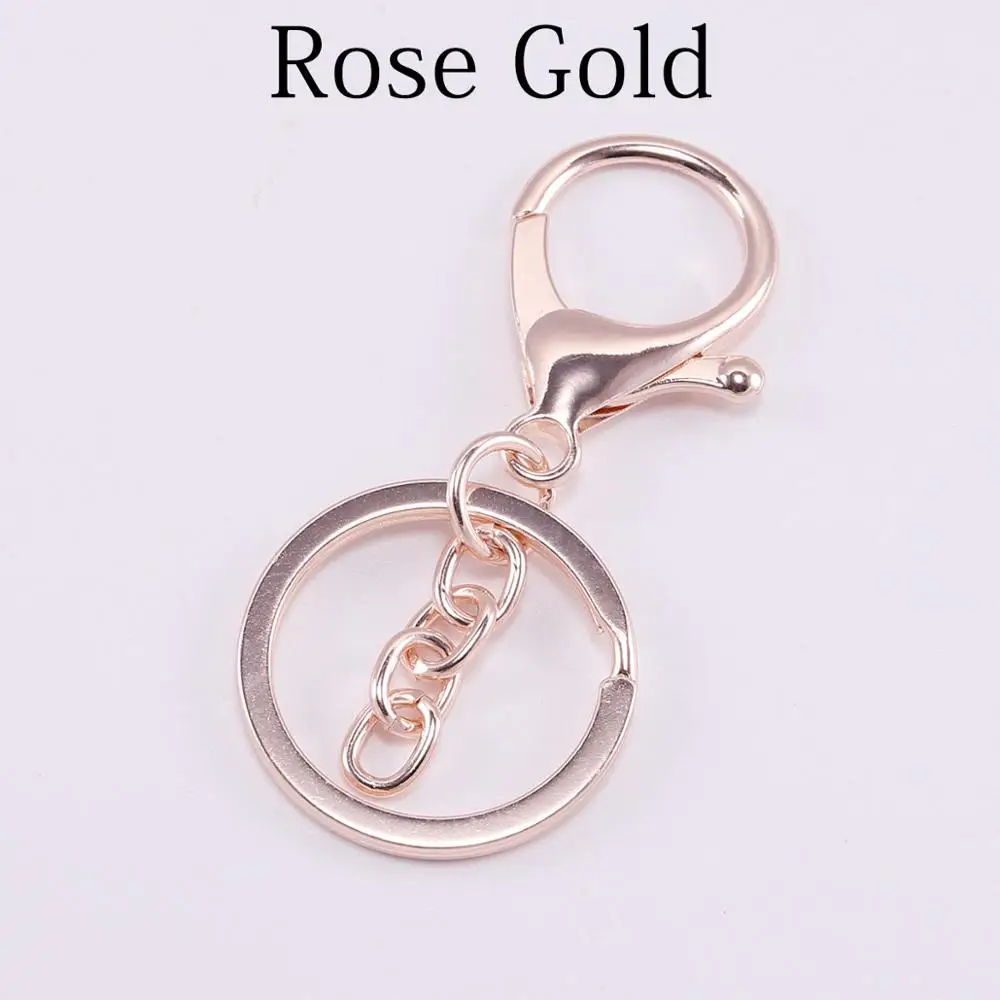 5pcs/Lot Key Ring 30mm Keychain 70mm Lobster Clasp Key Snap Hooks Keyrings DIY Jewelry Making Finding DIY Key Chains Accessories image 4