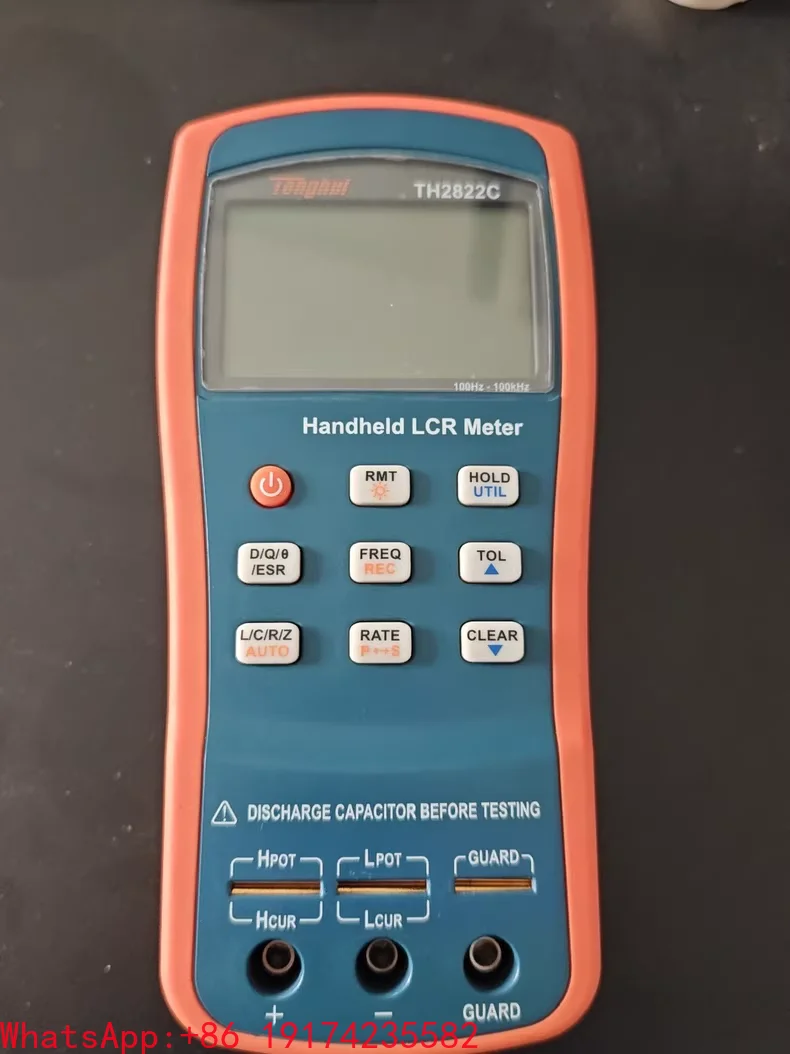 New Tonghui TH2822C Portable Handheld Lcr Meter 100-100KHZ Mini-Usb hv