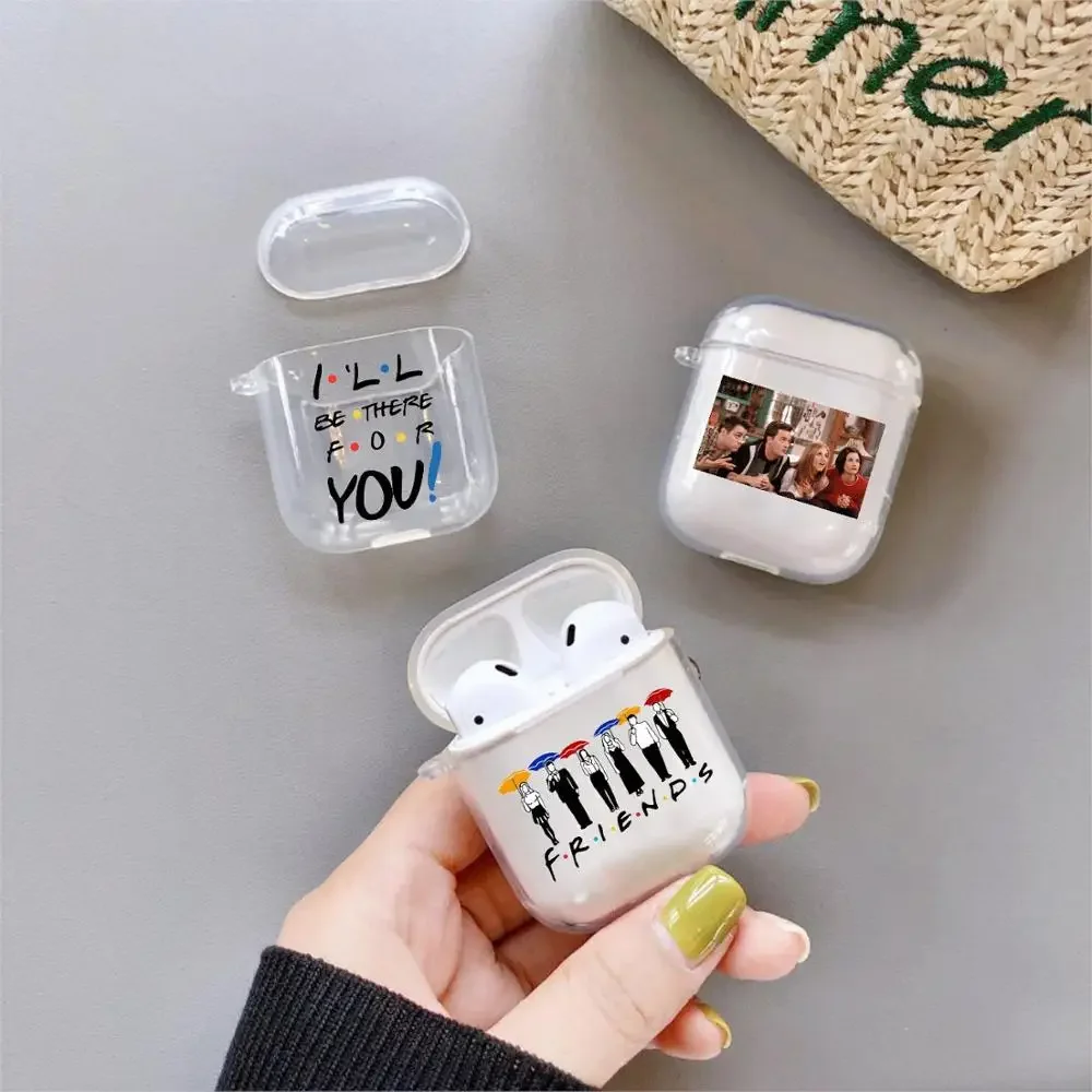 Central Perk Coffee Friends TV Show Earphone Case for Airpods 4th 3rd 2 Pro Covers for Airpod 2 3 1 Protective Bag Shell Fundas