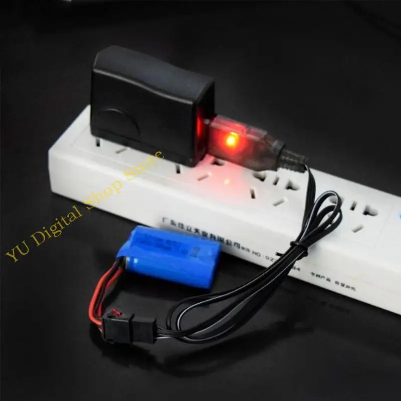 

96BA 7.4V Li-ion Battery USB Charging Cabe Cord XH-3P Reverse Power Wire