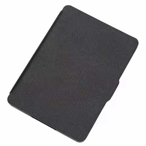 Auto Sleep/Wake E-Reader Case Leather Shockproof Protective Shell Simple Wear-resistant for Kindle 7th Generation 2014