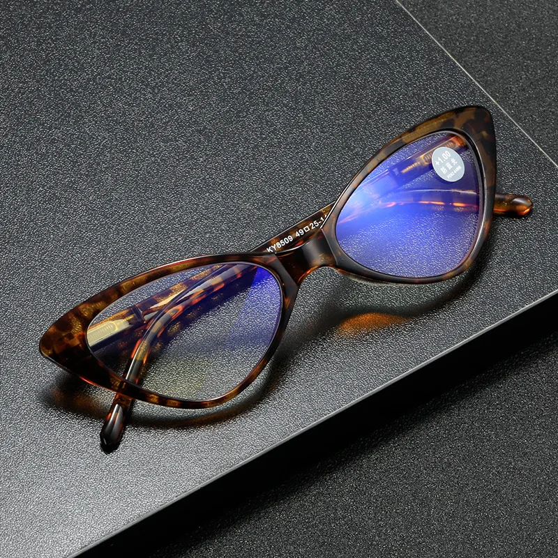 Fashion Cat Eye Reading Glasses Women Anti Blue Light Computer Presbyopic Eyeglasses Retro Classic Hyperopia Glasses Diopter image 4