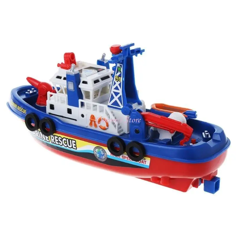 Y1UB Exquisite Ocean Liner Cruise Steamship Music Ship Light for Boys Birthday Regali
