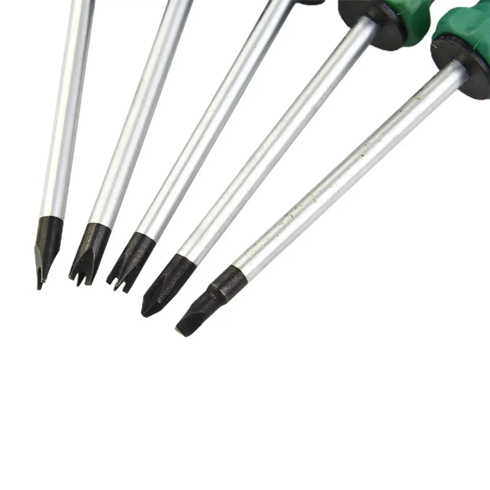 5pcs Special-shaped Screwdrivers Set With Magnetic Precision Hand Tools For U/Y /Triangle/3 Points Shaped Screwdrivers