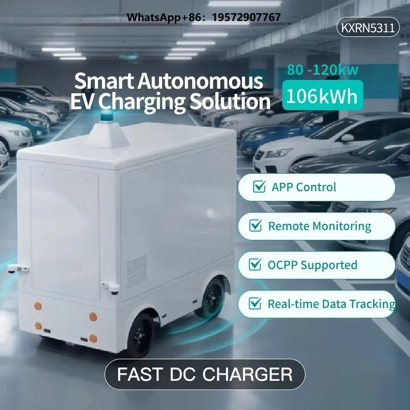 New Car Remote-controlled Mobile Charging Station 106kWh Capacity