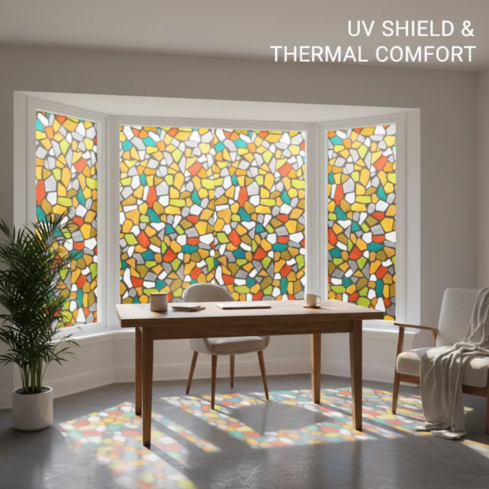  Window Film Privacy Vinyl Se - Home Bathroom Window Tint ulasan dan harga