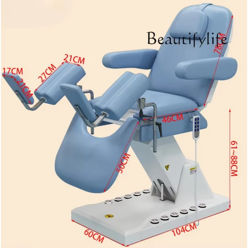 M Nordic Electric Professional Private Examination Bed Care Rinse Bed Can Lift Beauty Bed