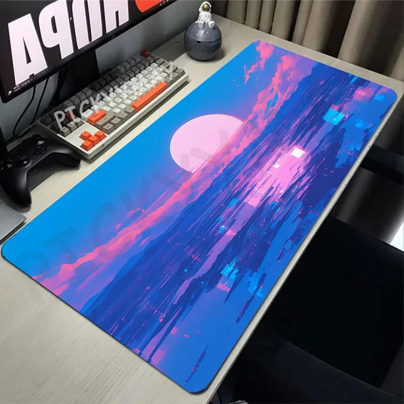 

Landscape Large Mouse Pad 100x50cm Big Computer Mousepads Gaming Mousepad Big Keyboard Mat Gamer Mouse Pads Desk Mats